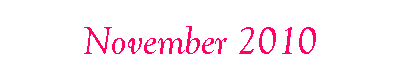 November 2010