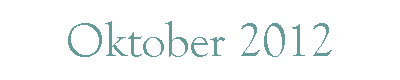 Oktober 2012